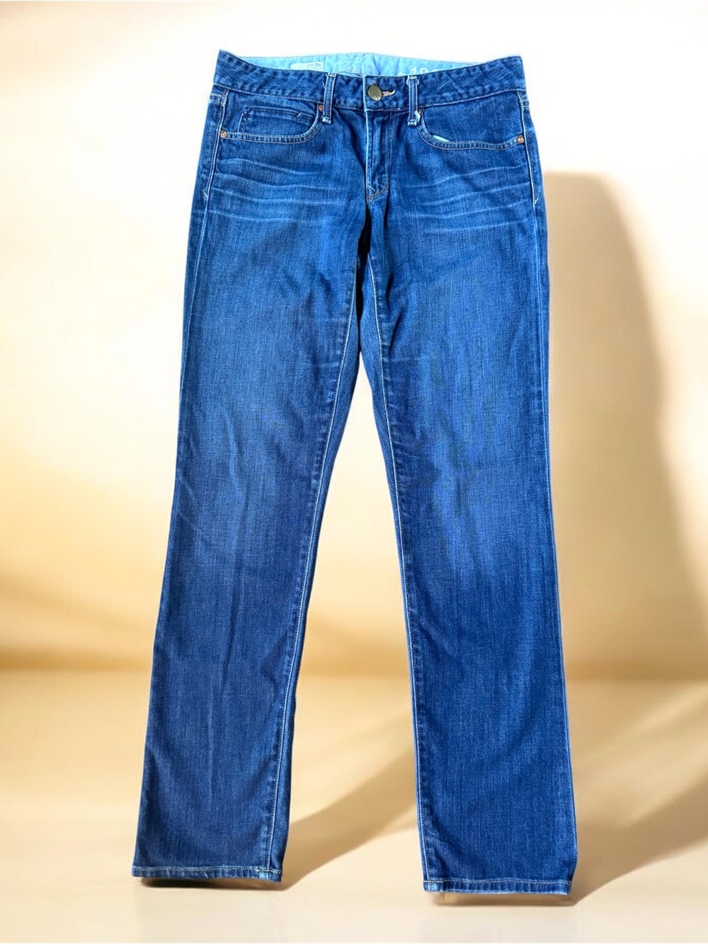 GAP Real Straight 1969 Dark Blue Denim Jeans straight leg 28/6R